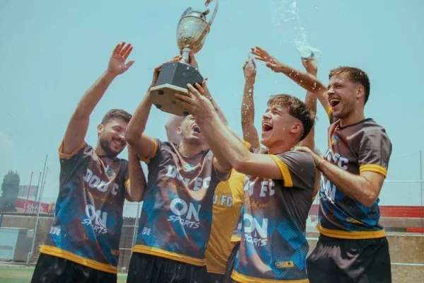 esports championship trophy celebration